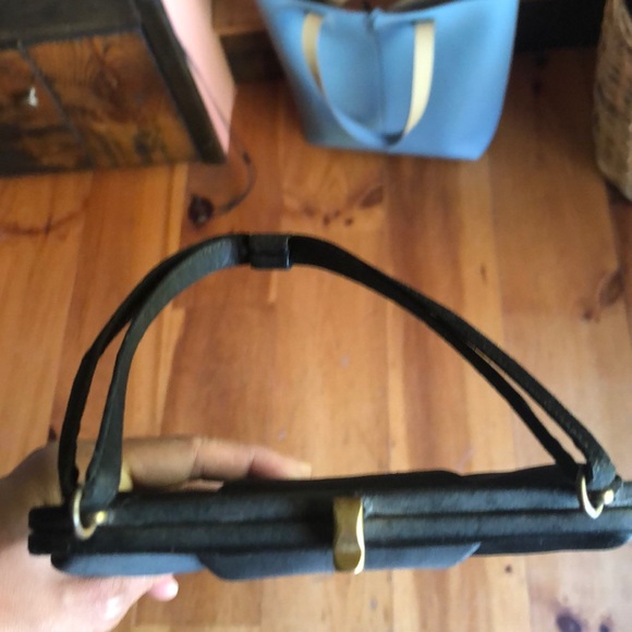 Vintage silk L&M evening bag - Picture 3 of 3